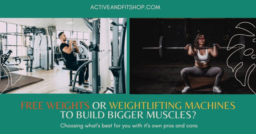 Free Weights Or Weightlifting Machines To Build Bigger Muscles