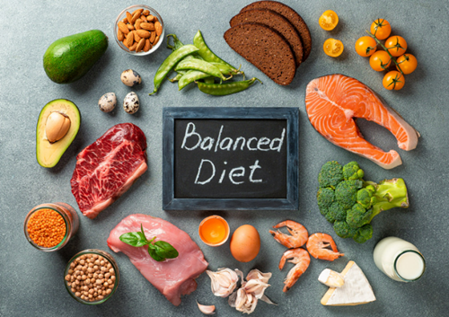 fitness training methods for a well-toned body - balance diet